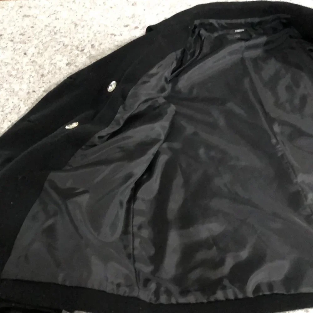 {Style & Co} Short Black Peacoat